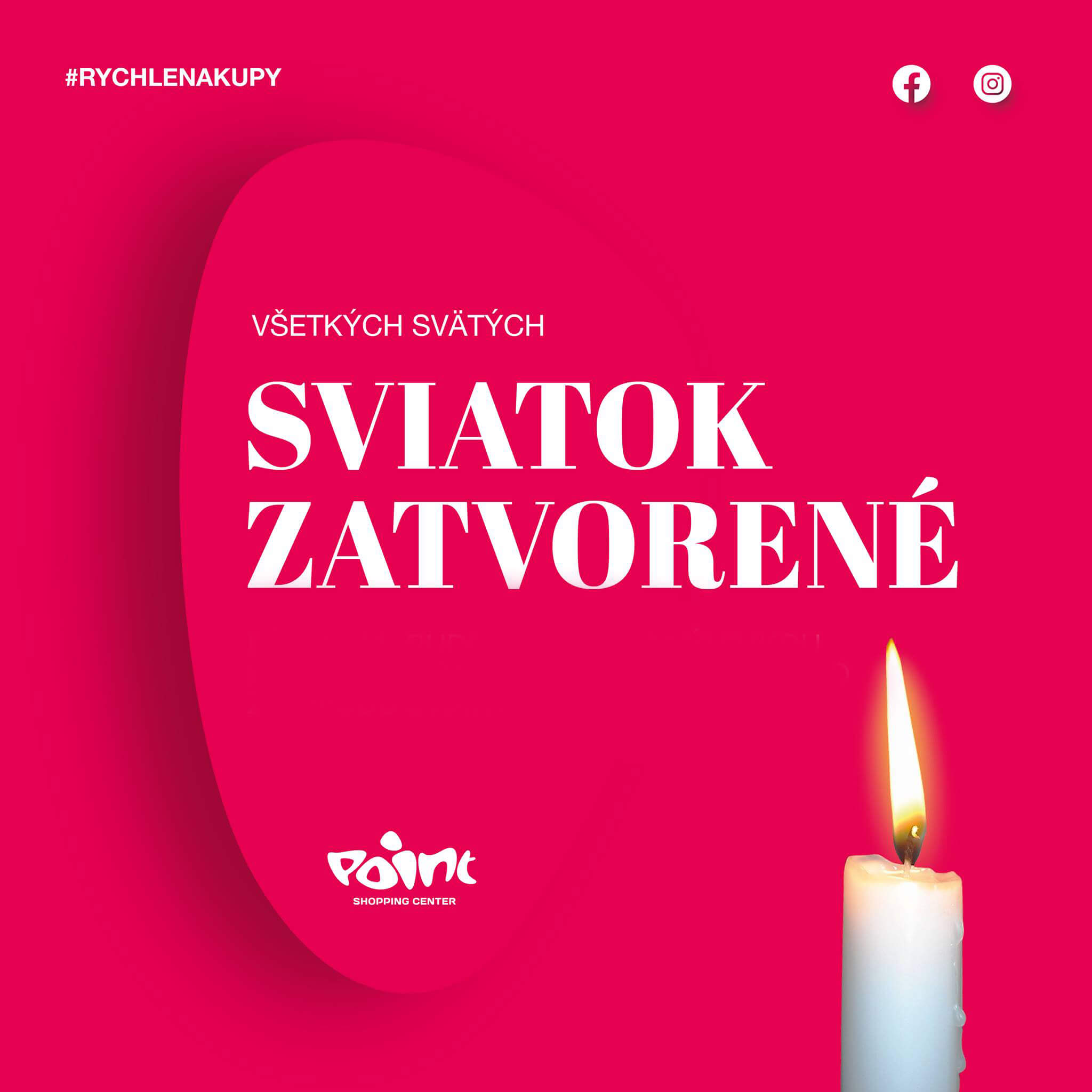 Sviatok ZATVORENÉ